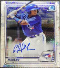 Gabriel Moreno #BCMA-GM Baseball Cards 2020 Bowman Chrome Mega Box Mojo Autographs Prices