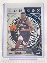 Zion Williamson [Yellow] #10 Basketball Cards 2022 Panini Obsidian Equinox Prices