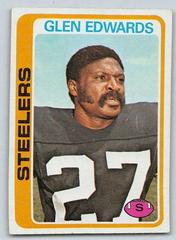Glen Edwards #44 Football Cards 1978 Topps Prices