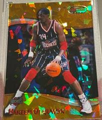 Hakeem Olajuwon [Atomic Refractor] #92 Basketball Cards 1998 Bowman's Best Prices