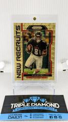 Kyle Pitts [Gold Vinyl Prizm] #NR-10 Football Cards 2021 Panini Prizm New Recruits Prices