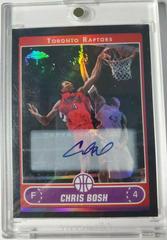 Chris Bosh [Black Refractor Auto.] #74 Basketball Cards 2006 Topps Chrome Prices