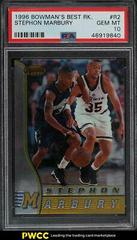 Stephon Marbury Basketball Cards 1996 Bowman's Best Rookie Prices
