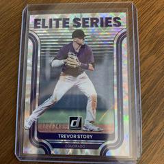 Trevor Story [Silver] #ES-8 Baseball Cards 2022 Panini Donruss Elite Series Prices