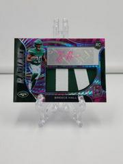 Breece Hall [Neon Pink] #RAD-BHA Football Cards 2022 Panini Spectra Radiant Rookie Patch Signatures Prices