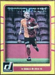 Wesley Sneijder [Gold] Soccer Cards 2016 Panini Donruss Production Line Prices