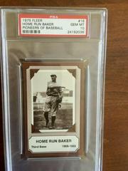 Home Run Baker Baseball Cards 1975 Fleer Pioneers of Baseball Prices