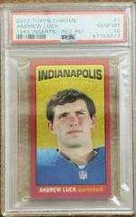 Andrew Luck [Red Refractor] #1 Football Cards 2012 Topps Chrome 1965 Inserts Prices
