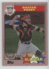Buster Posey [Red] #87-119 Baseball Cards 2017 Topps 1987 Prices