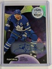 John Tavares [Green Autograph] #LN-JT Hockey Cards 2022 Upper Deck Synergy Light Up The Night Prices