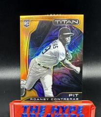 Roansy Contreras [Neon Orange] #12 Baseball Cards 2022 Panini Chronicles Titan Prices