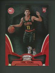 Trae Young [Red] #155 Basketball Cards 2018 Panini Certified Prices