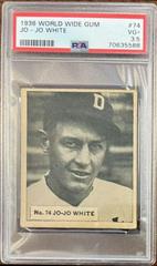 Jo-Jo White #74 Baseball Cards 1936 World Wide Gum Prices