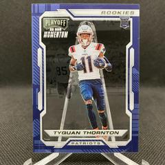 Tyquan Thornton #PMR-20 Football Cards 2022 Panini Chronicles Playoff Momentum Rookies Prices