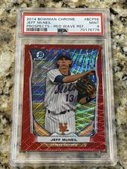 Jeff McNeil [Red Wave Refractor] #BCP56 Baseball Cards 2014 Bowman Chrome Prospects Prices