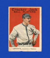 Frank LaPorte [LaPorte] #98 Baseball Cards 1915 Cracker Jack Prices