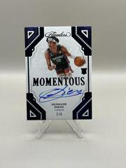 Ousmane Dieng [Blue] #5 Basketball Cards 2022 Panini Flawless Momentous Autograph Prices
