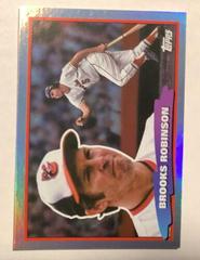 Brooks Robinson [Sky Blue] #88BF-14 Baseball Cards 2022 Topps Archives 1988 Big Foil Prices