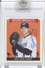 Roy Halladay [Autograph] #SR-RH Baseball Cards 2007 Upper Deck Goudey Sport Royalty Prices
