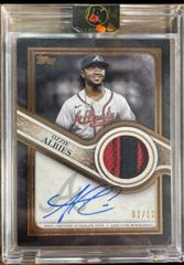 Ozzie Albies #TRAP-OA Baseball Cards 2023 Topps Series 1 Reverence Autograph Patch Prices