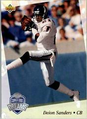 Deion Sanders #26 Football Cards 1993 Upper Deck NFL Experience Prices