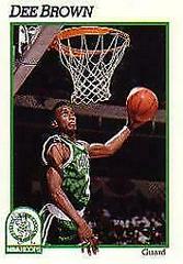 Dee Brown Basketball Cards 1991 Hoops Prices