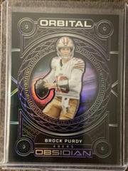 Brock Purdy [Purple Electric Etch] #20 Football Cards 2023 Panini Obsidian Orbital Prices