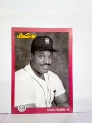 Cecil Fielder #53 Baseball Cards 1991 Studio Prices
