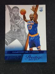 Cleanthony Early [Bonus Shots Red] #189 Basketball Cards 2014 Panini Prestige Prices