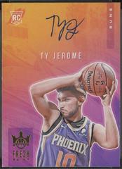 Ty Jerome [Citrine] #FP-TYJ Basketball Cards 2019 Panini Court Kings Fresh Paint Autographs Prices