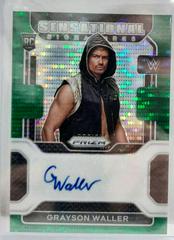 Grayson Waller [Green Pulsar Prizm] Wrestling Cards 2022 Panini Prizm WWE Sensational Signatures Prices