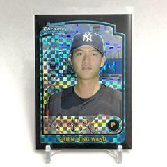 Chien Ming Wang [Xfractor] Baseball Cards 2003 Bowman Chrome Draft Picks Prices