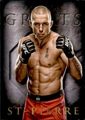 Georges St Pierre [Autograph] #OGAP-GS Ufc Cards 2014 Topps UFC Champions Octagon Greats Prices