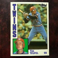 Tim Teufel #117T Baseball Cards 1984 Topps Traded Tiffany Prices