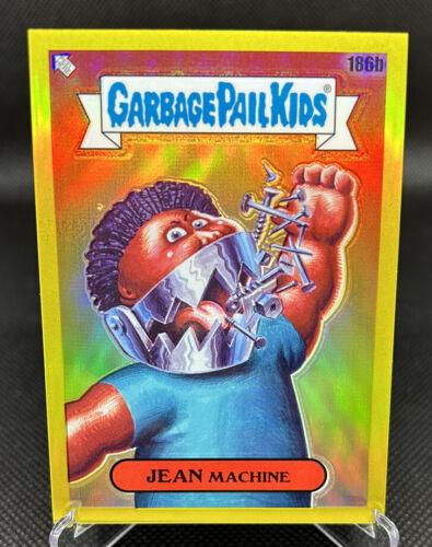 JEAN Machine [Yellow Refractor] #186b 2022 Garbage Pail Kids Chrome