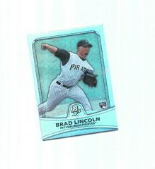 Brad Lincoln #58 Baseball Cards 2010 Bowman Platinum Prices