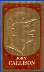 John Callison #32 Baseball Cards 1965 Topps Embossed Prices