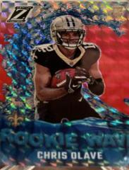 Chris Olave [Red] #RW-CO Football Cards 2022 Panini Zenith Rookie Wave Prices