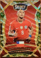 Arturo Vidal [Camo] #11 Soccer Cards 2016 Panini Select National Pride Prices