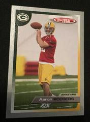 Aaron Rodgers [Silver] #483 Football Cards 2005 Topps Total Prices