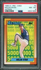Nolan Ryan [Astros] #4 Baseball Cards 1990 O Pee Chee Prices