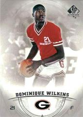 Dominique Wilkins Basketball Cards 2013 SP Authentic Prices