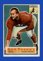 Len Teeuws #46 Football Cards 1956 Topps Prices