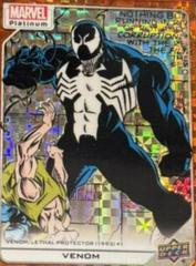 Venom [Orange Checkers] Marvel 2023 Upper Deck Platinum Prices