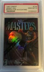 Grant Hill [Refractor w/ Coating] Basketball Cards 1997 Finest Prices