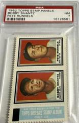 Bobby Shantz [Pete Runnels] Baseball Cards 1962 Topps Stamp Panels Prices