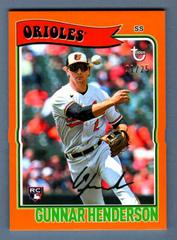 Gunnar Henderson [Orange] #2 Baseball Cards 2023 Topps Brooklyn Collection Prices