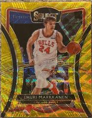 Lauri Markkanen [Gold Wave] #163 Basketball Cards 2019 Panini Select Prices