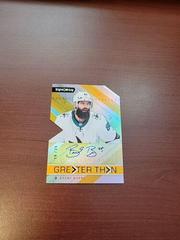 Brent Burns [Orange] #GT-BB Hockey Cards 2022 Upper Deck Synergy Greater Than Signatures Prices