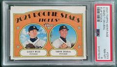 Casey Mize, Tarik Skubal [Flip Stock] #253 Baseball Cards 2021 Topps Heritage Prices